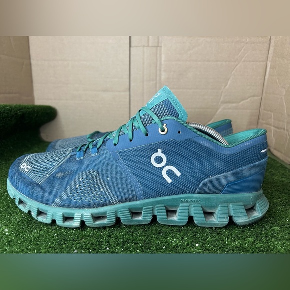 Size 11.5M- On Cloud X Storm Tide Running Shoes - Picture 2 of 6